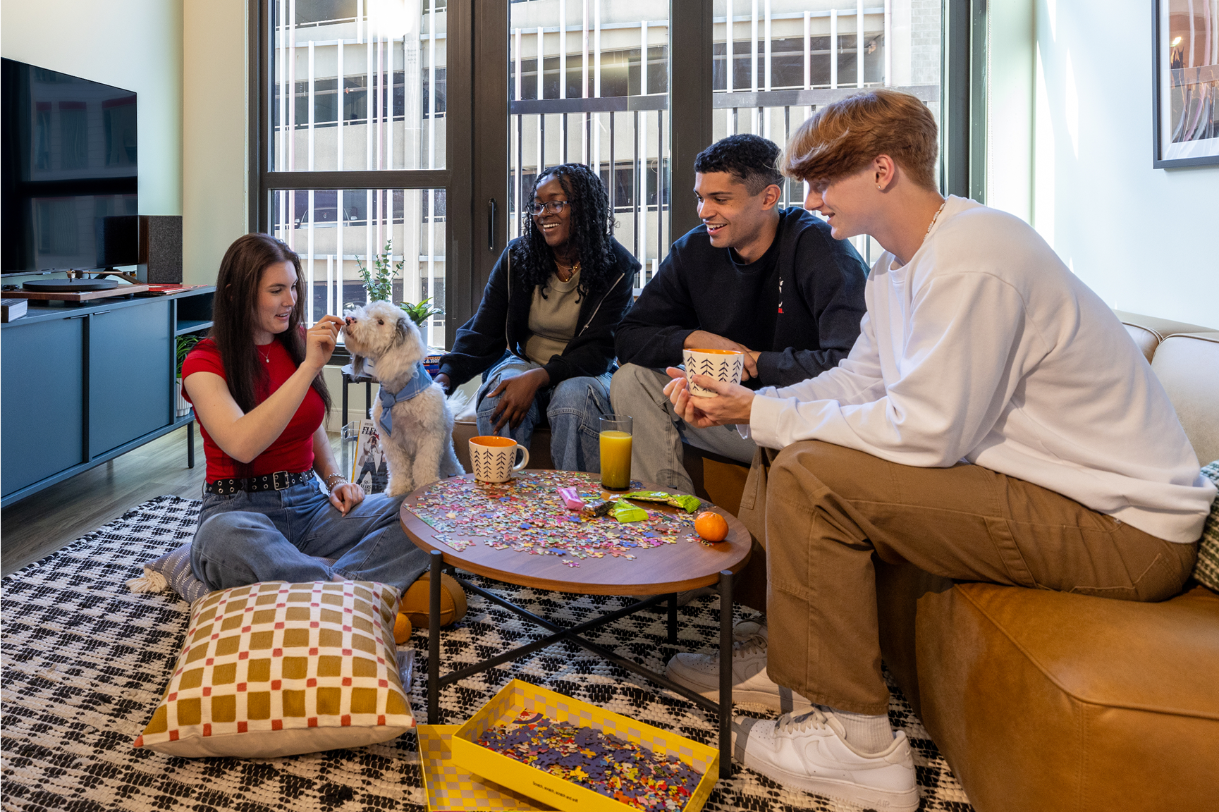 group of young adults